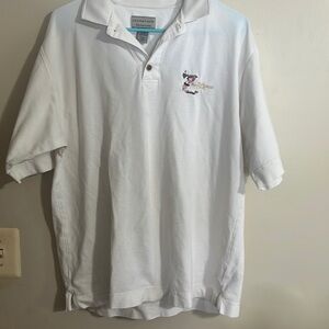 Cutter & Buck Golf Polo Medium 100 % prima cotton white light discolor